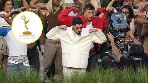 Show de Bad Bunny en el Super Bowl hace historia en los Emmy