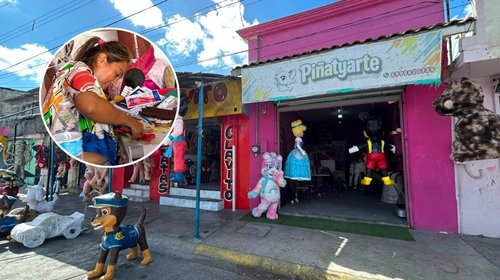 Las piñatas también evolucionan y llegan para los adultos