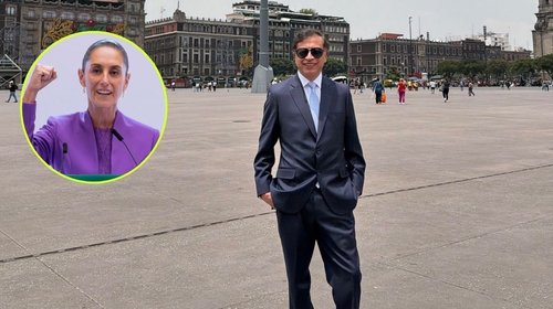Petro se reúne con Sheinbaum en Palacio Nacional