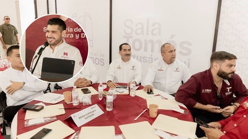 Sostienen reunión con docentes para revisar obras en Matamoros