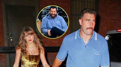 Adam Sandler ofició la boda de Taylor Swift y Travis Kelce