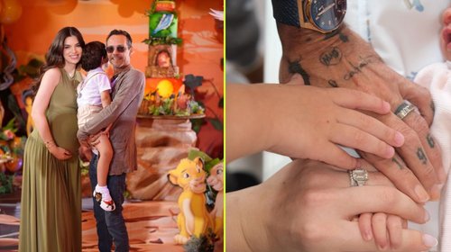 Marc Anthony da la bienvenida a su octava hija