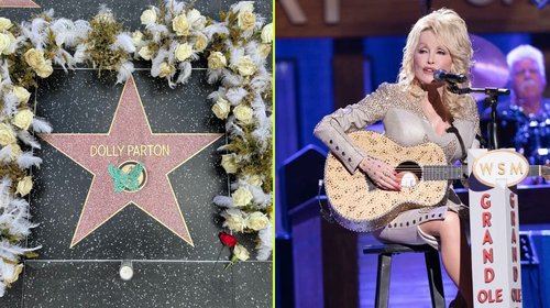 Dolly Parton estrena nueva estrella en Hollywood tras vandalismo