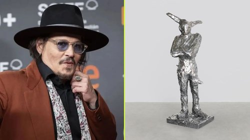Johnny Depp debuta como escultor con obra inspirada en su hijo