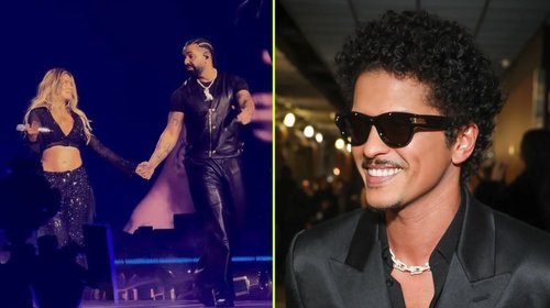 Bruno Mars bromea con Drake por bailar con Karol G