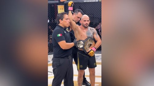 Paulino Siller retiene cinturón de LUX ante Gabriel Urbino