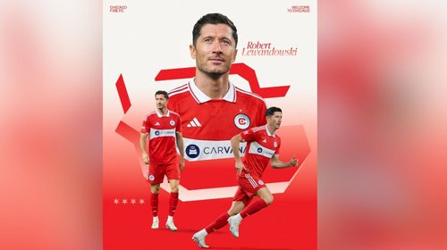 Robert Lewandowski llega a la MLS como jugador del Chicago Fire