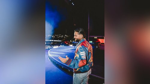 Agradece Maluma apoyo en show benéfico en Bogotá