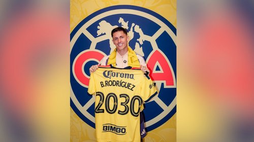 Brian Rodríguez renueva hasta 2030 con Club América