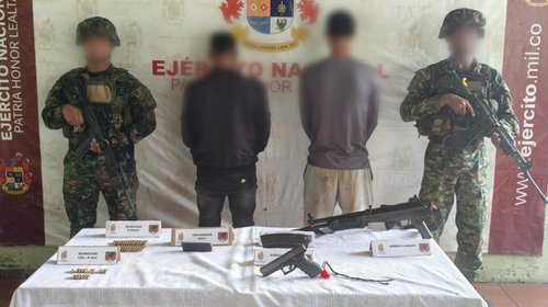 Someten a dos integrantes de grupo armado en El Bagre, Antioquia