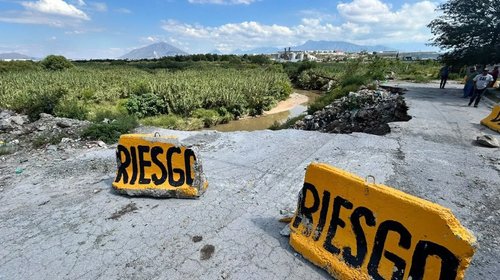 Acude edil de Ramos Arizpe a Conagua por erosión en Analco