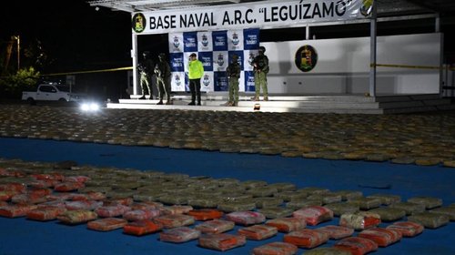 Aseguran 3.7 toneladas de marihuana a grupo en Colombia