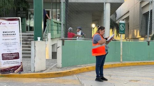 Inician trabajos previos para obra vial en Matamoros