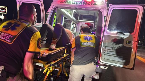 Queda varada y da a luz en plena via pública en Matamoros