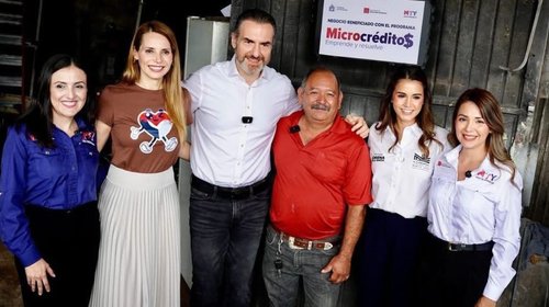 Respaldan apoyo a microcréditos para familias de Monterrey