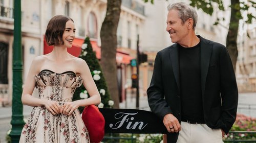 Concluye el rodaje de la serie Emily in Paris