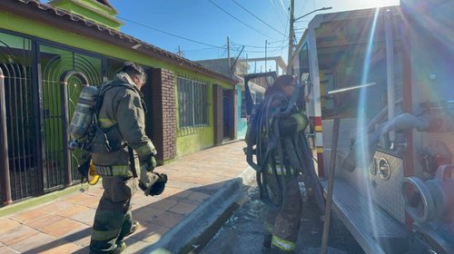 Se incendia cuarto en la colonia Vista Hermosa 
