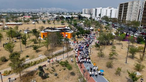 Caminata de la Participación reúne a miles en Monterrey