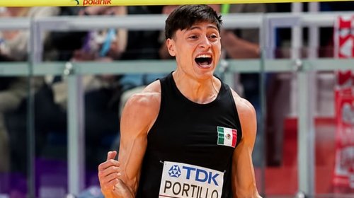 Saltador Erick Portillo conquista otro oro en circuito mundial