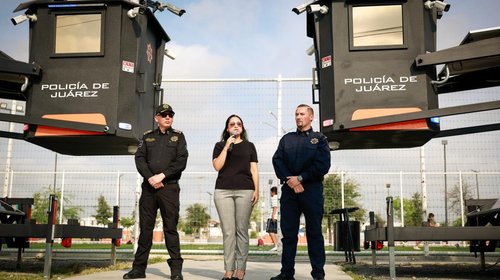 Juárez refuerza seguridad con más torres móviles de vigilancia