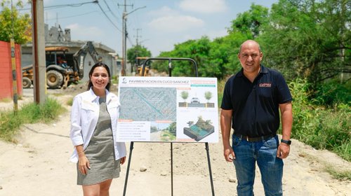 Inicia Oyervides segunda etapa de obra vial y pluvial en Juárez