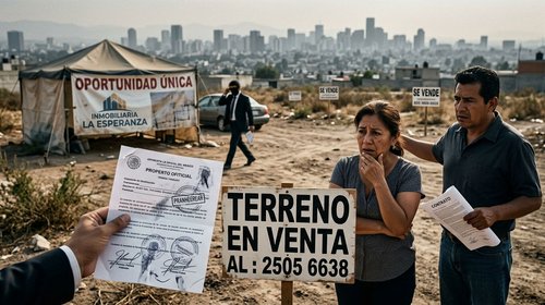 Advierten por fraudes en venta irregular de terrenos en Reynosa