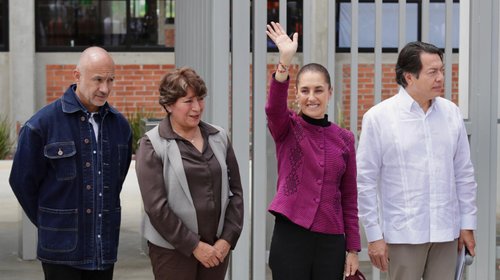 Inaugura Claudia Sheinbaum Bachillerato Nacional en Texcoco