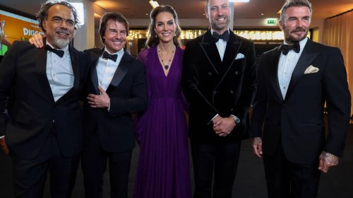 Iñárritu brilla en Londres junto a Guillermo, Kate y Tom Cruise