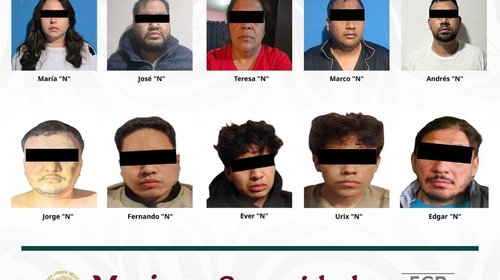 Detienen a 10 presuntos integrantes de una célula en Michoacán