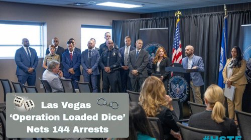 Caen 144 operadores de cárteles mexicanos en Las Vegas