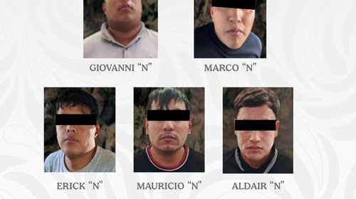 Detienen a cinco personas por secuestro en Teotihuacán