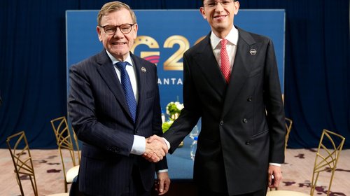 Roberto Velasco llevará mensaje de México al G20 en Atlanta