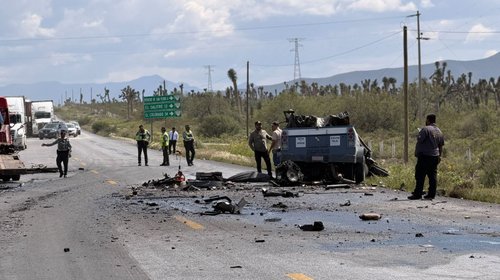 Choque frontal deja dos muertos en carretera de Coahuila