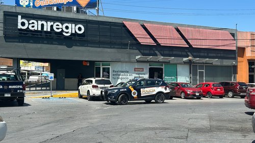Despojan a hombre de 800 mil pesos en banco de Guadalupe