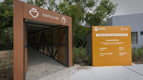 Invita Nuevo León a usar el nuevo Puente Capullos