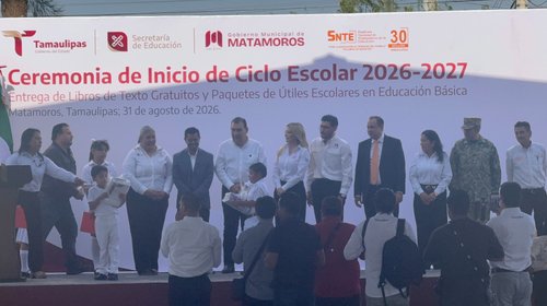 Impulsan infraestructura educativa en escuelas de Matamoros