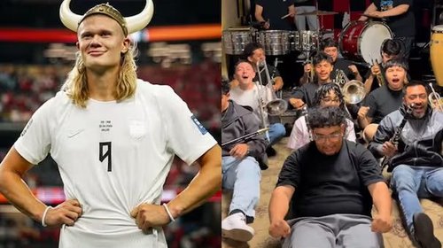 Erling Haaland responde a corrido mexicano y conquista las redes