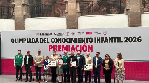 Reconocen a 22 estudiantes en la OCI 2026 en Coahuila