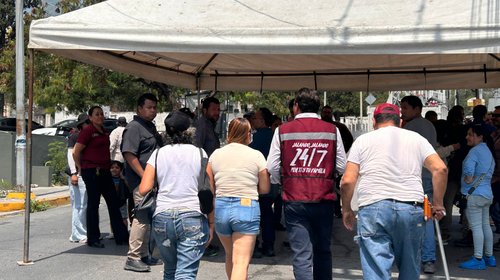 Vecinos de García levantan plantón de AYD sin respuesta