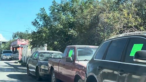 Advierten retiro de autos por presunto abandono en Matamoros
