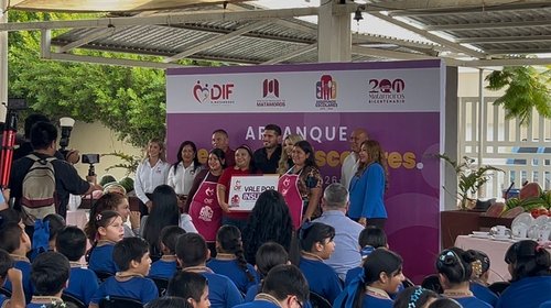 DIF llevará apoyo alimentario a estudiantes de Matamoros