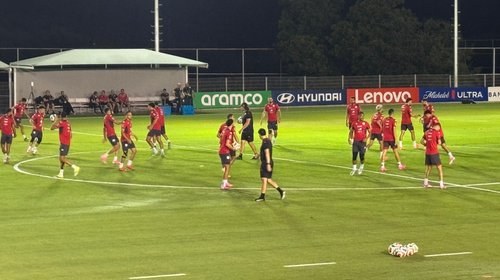 Túnez celebra su primer entrenamiento en Monterrey