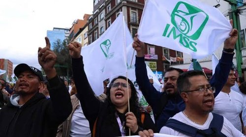 IMSS trabajadores anuncian bloqueos en La Raza y Siglo XXI, CDMX