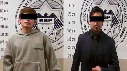 Caen dos sospechosos de robo a comercios en plazas de San Pedro