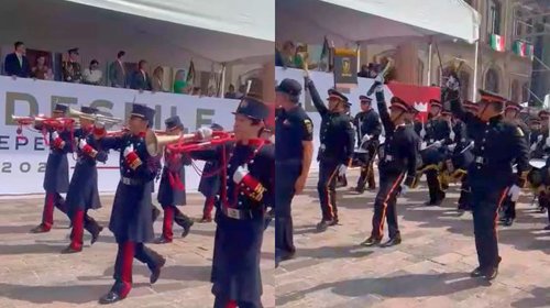Con desfile cívico, Nuevo León celebra Independencia de México