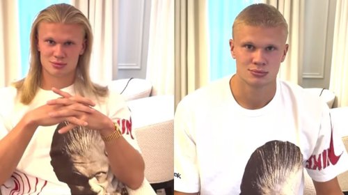 Erling Haaland presume 'nuevo look' para la temporada 2026/27