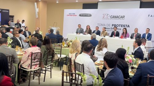 Asume nueva dirigencia de la Canacar funciones en la frontera