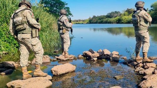 Despliegan 500 elementos en la frontera de Tamaulipas
