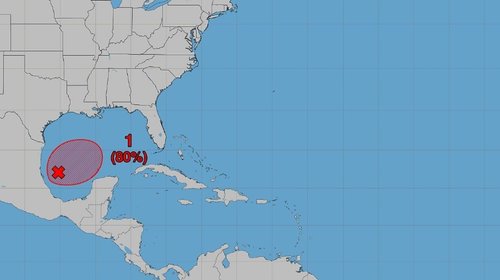 Vigilan baja presión en Golfo de México con riesgo ciclónico