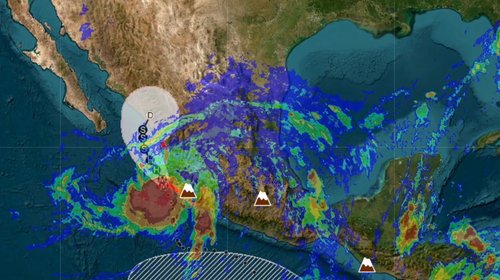 Activan alerta roja en Nayarit y se mantiene en Jalisco por Simon